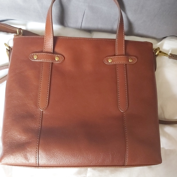 FOSSIL leather satchel - Picture 5 of 16